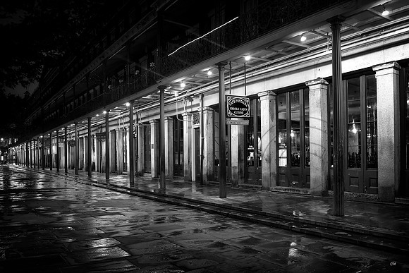St. Ann Street at Night